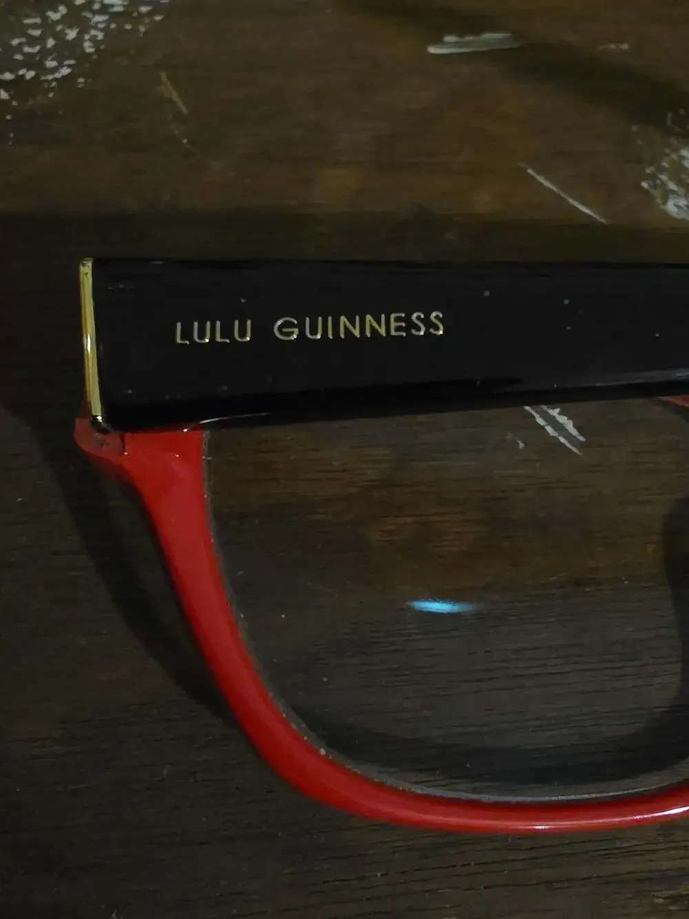 Lulu Guinness L914 Red Eyeglasses Frames 52-16 140